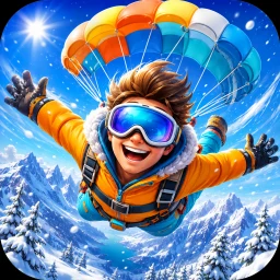 Winter Skydiving 아이콘